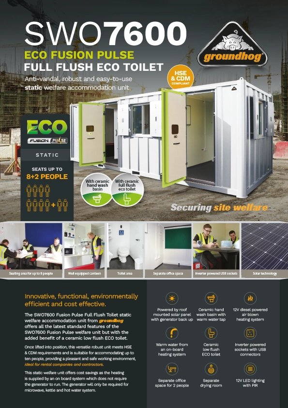 SWO7600 Fusion Range Datasheet